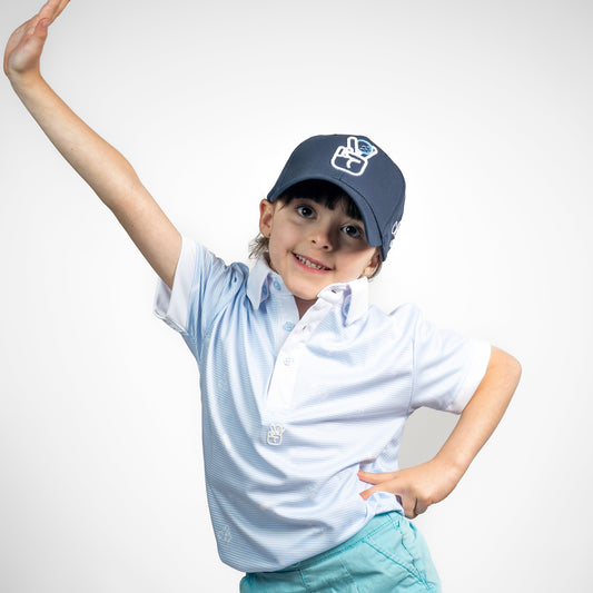 Heritage Blue Kid Polo