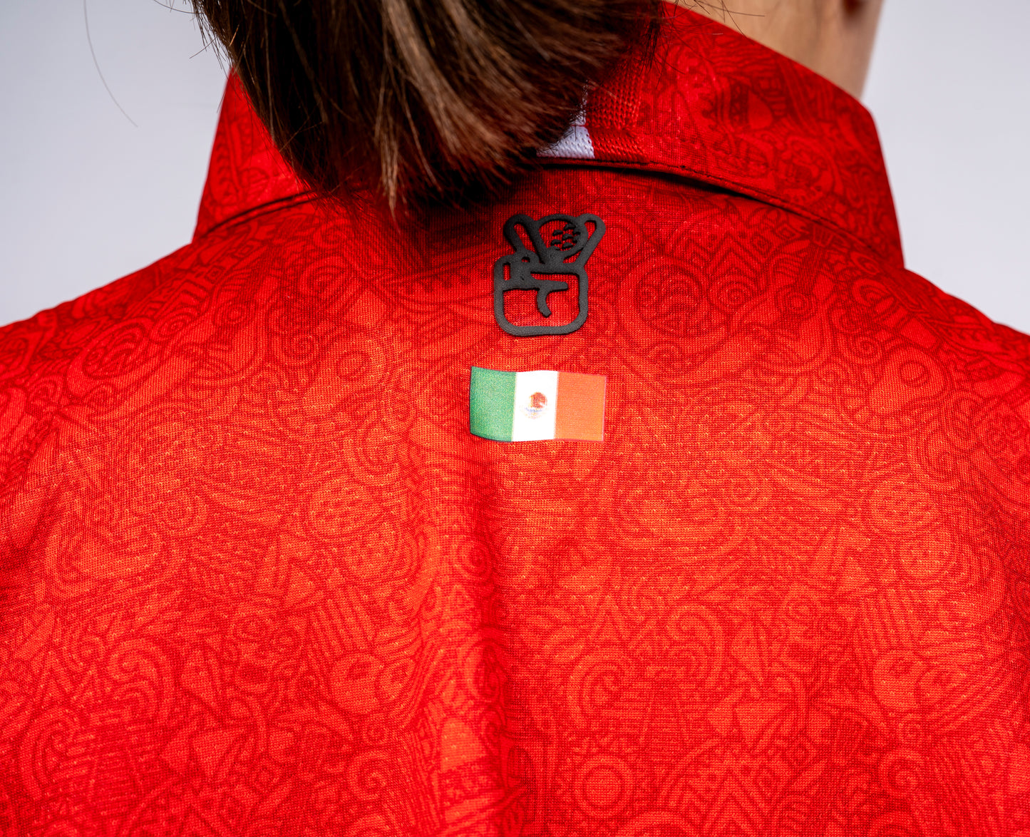 Mexi Doodle Red Jr Polo