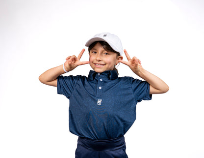 Mexi Doodle Navy Jr Polo