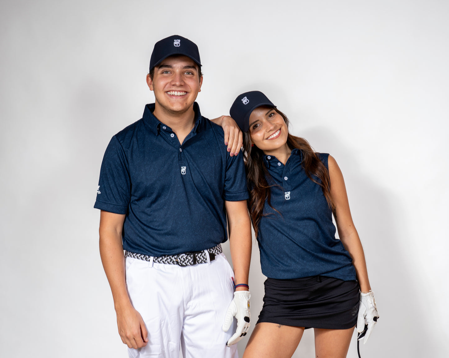 Mexi Doodle Navy Polo