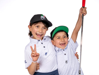Mexi Doodle White Jr Polo