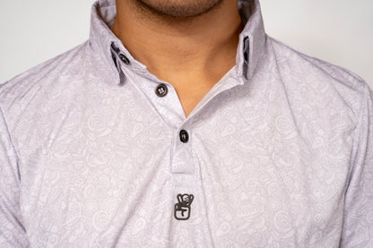 Mexi Doodle White Polo