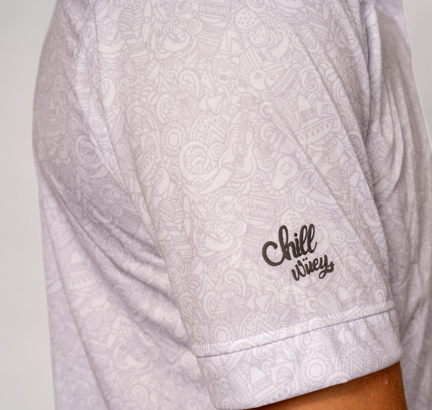 Mexi Doodle White Polo