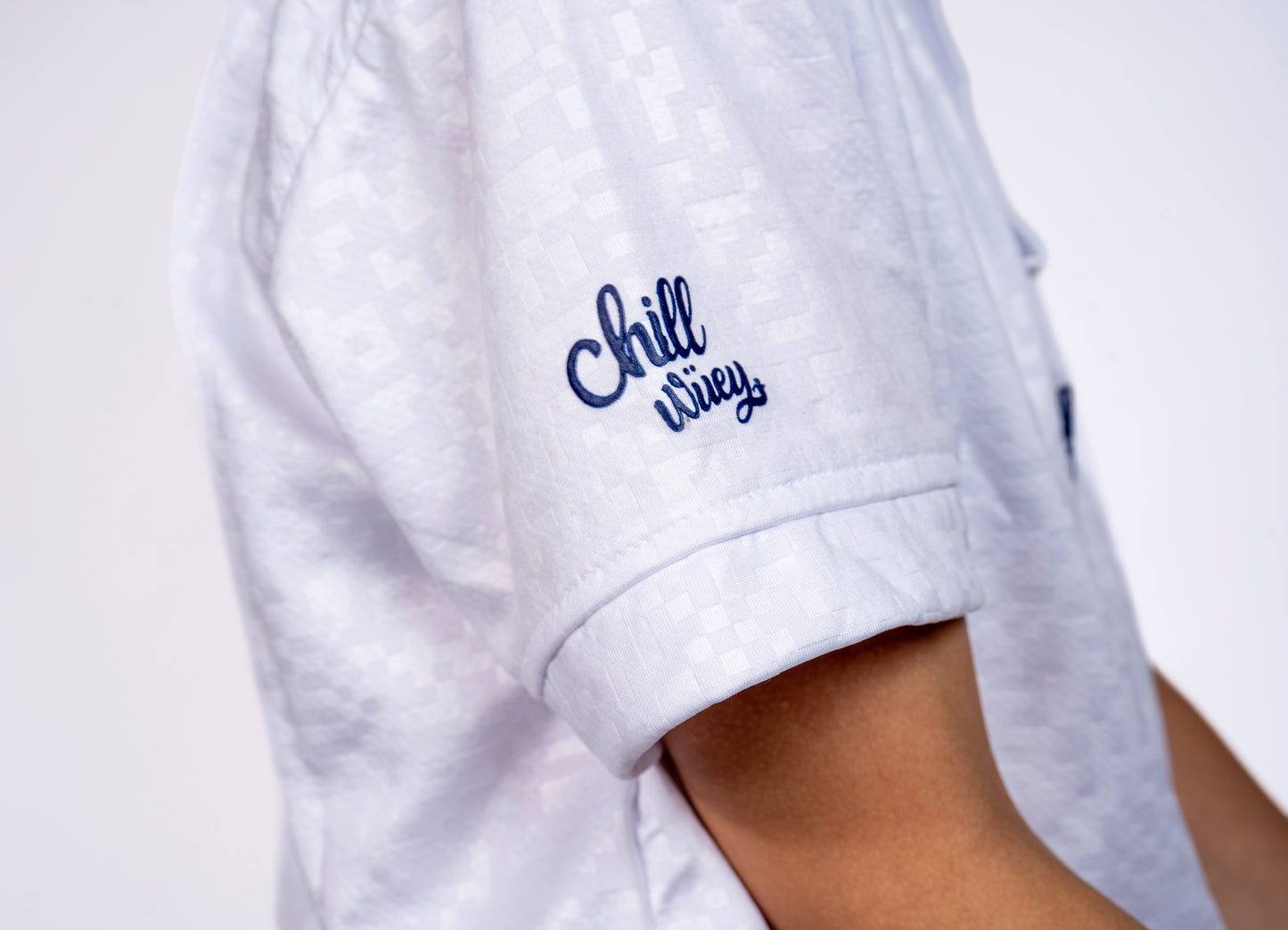 Tetris White Jr Polo