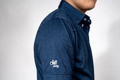 Mexi Doodle Navy Polo