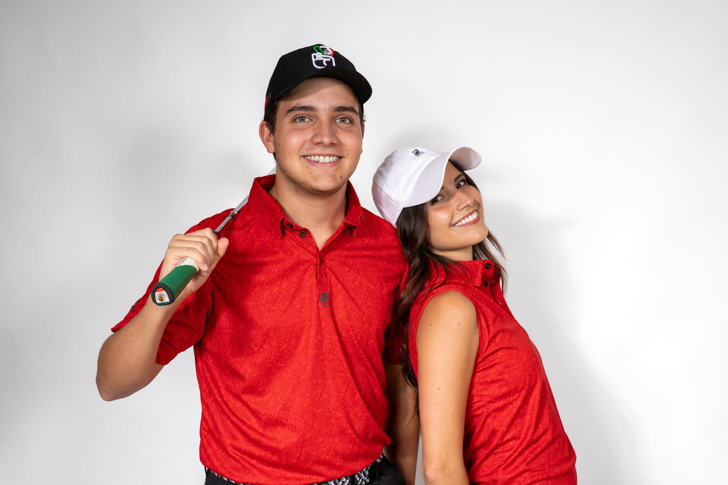 Mexi Doodle Red Polo
