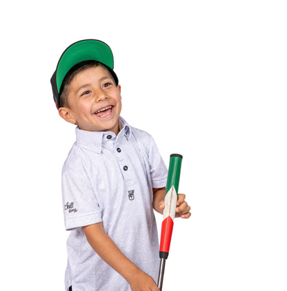 Mexi Doodle White Jr Polo