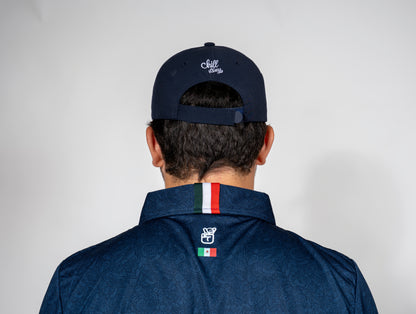 Mexi Doodle Navy Polo